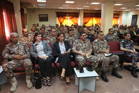 زيارة الوفد العسكري لمركز الرأي للدراسات